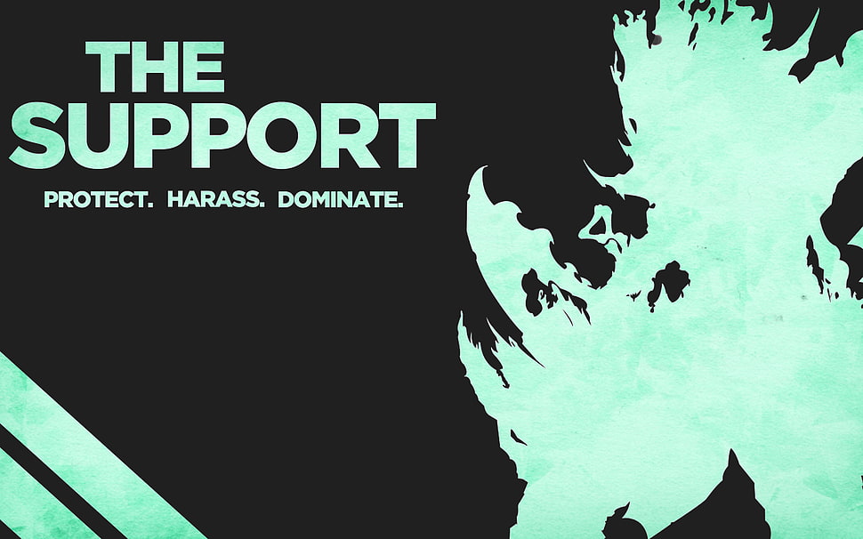 The Support logo HD wallpaper
