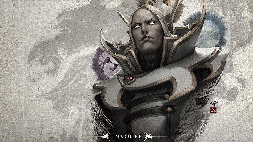 Dota Invoker poster, Dota 2, Loading screen, Invoker HD wallpaper