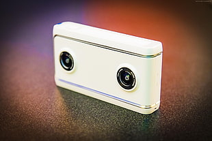 white point-and-shoot camera, Lenovo Mirage Camera, CES 2018, 4k