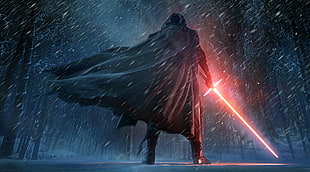 Kylo Ren from Star Wars poster