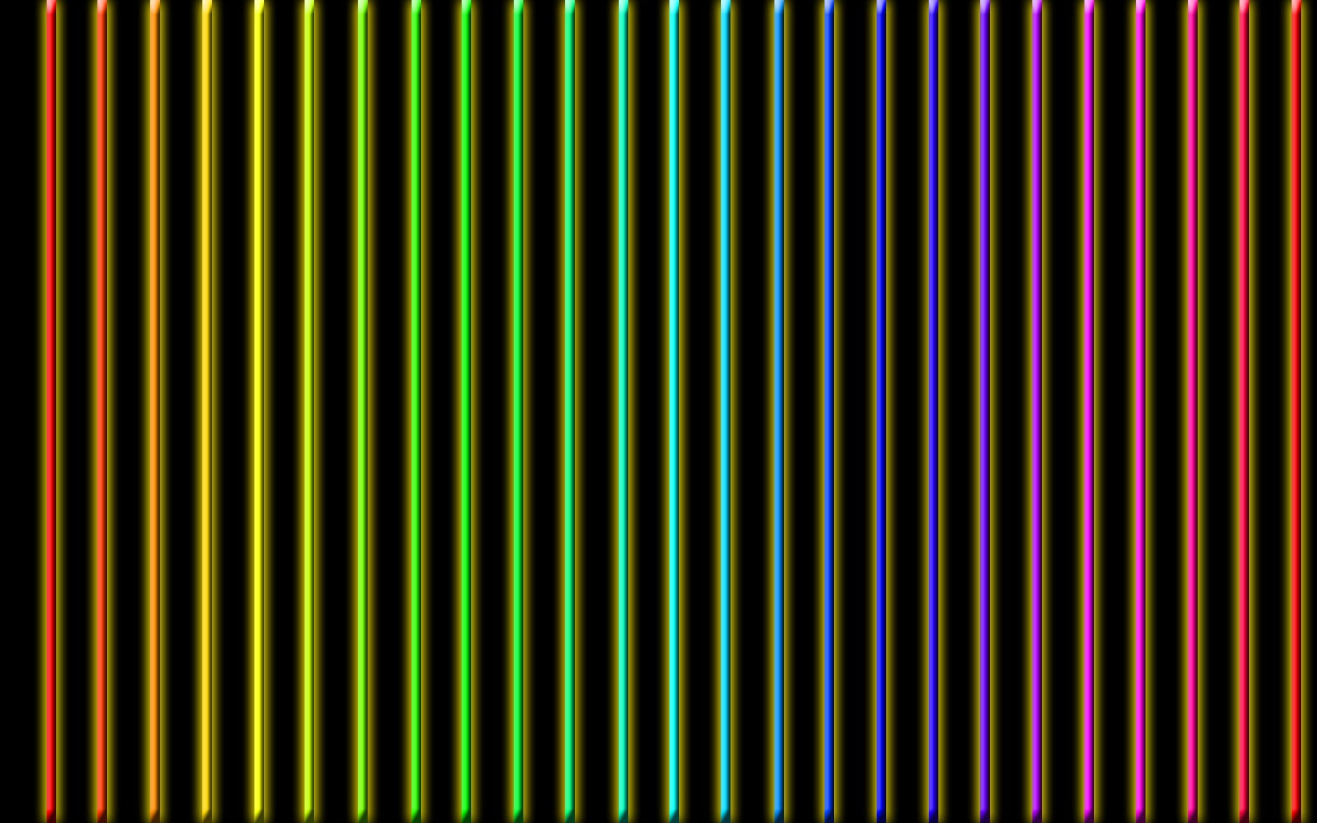 black and multicolored line digital wallpaper, colorful