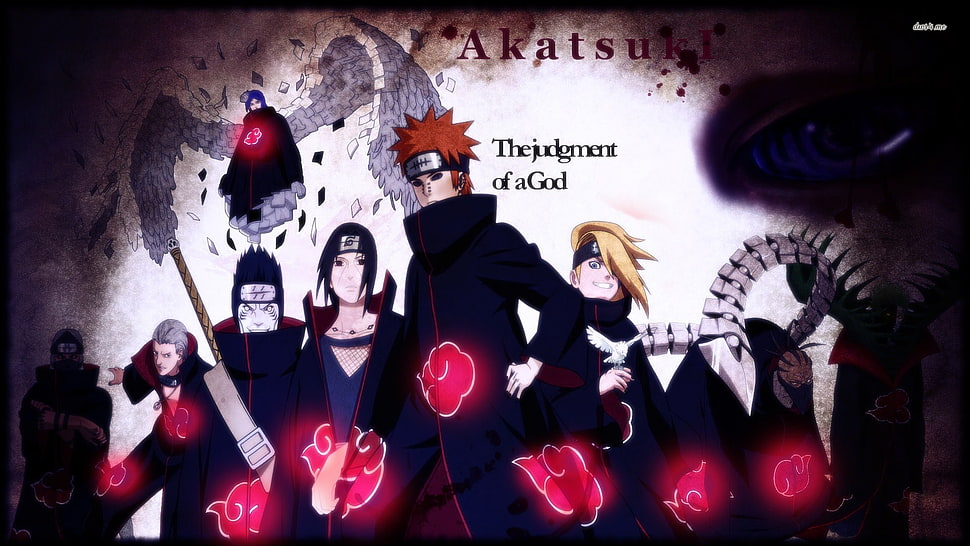 Naruto akatsuki papel de parede HD