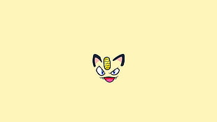 Pokemon Meowth illustration, Pokémon, Meowth HD wallpaper