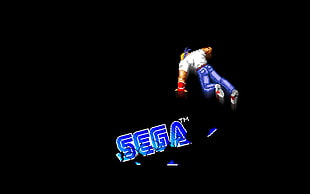 Sega logo, Sega, Streets of Rage, simple background, 16-bit HD wallpaper