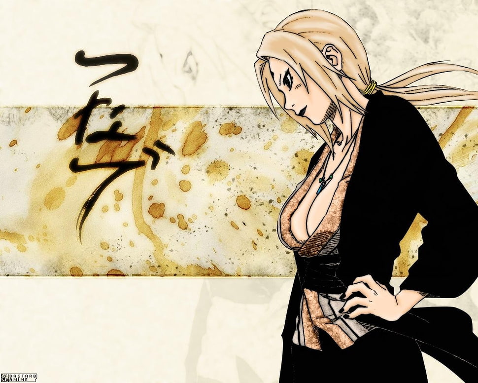 Naruto Tsunade illustration, Naruto Shippuuden, Tsunade, Hokage HD wallpaper