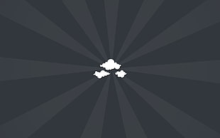 white clouds HD wallpaper