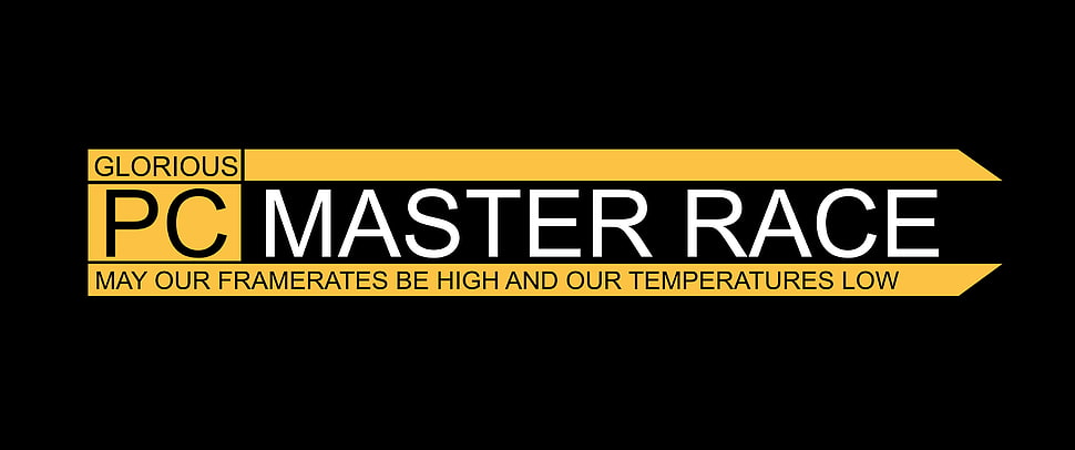 PC Master Race logo, PC Master  Race HD wallpaper