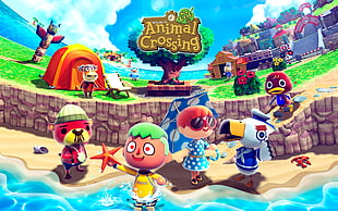 Animal Crossing poster HD wallpaper