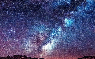 milkyway photo, Nebula, space, stars HD wallpaper