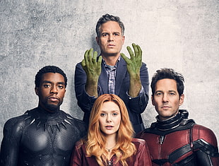 Hulk, Black Panther, Scarlett Witch, and Ant-Man, The Avengers, Avengers: Infinity war, Ant-Man, Paul Rudd