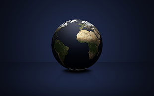 earth illustration HD wallpaper