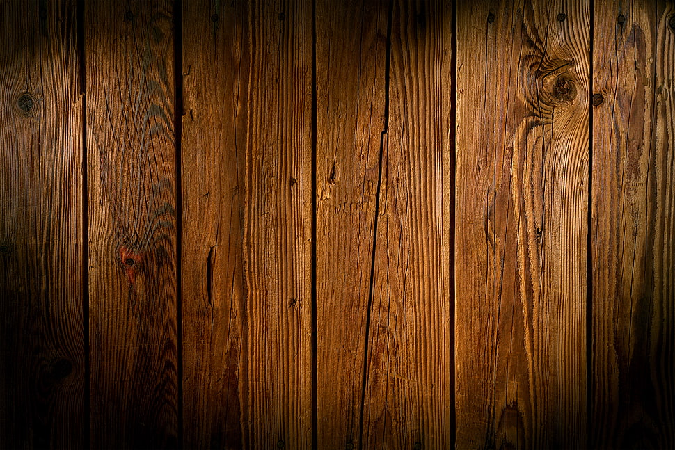 brown wooden surface HD wallpaper