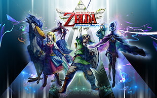 The Legend of Zelda digital wallpaper, Link