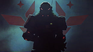 silhouette character poster, XCOM 2, XCOM: 2, XCOM 2: War of the Chosen, aliens