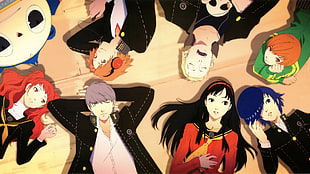 anime characters illustrations, Persona series, Persona 4