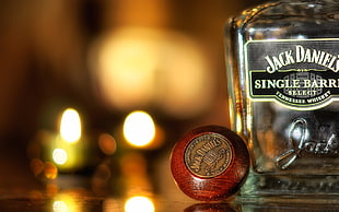 Jack Daniel's Single Barrel Select whiskey bottle, bottles, Jack Daniel's, alcohol HD wallpaper