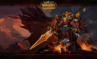 World of War Craft digital wallpaper,  World of Warcraft