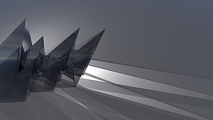 glass clipart, spike , 3D, simple HD wallpaper