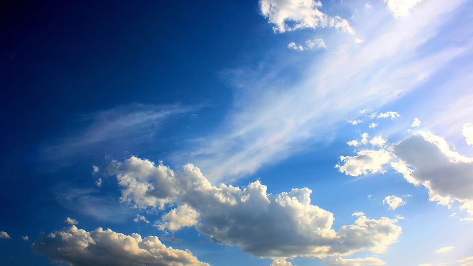 blue sky, nature HD wallpaper