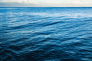 open sea, Sea, Water, Waves
