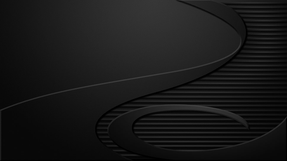 white and black air hockey table, abstract, simple background HD wallpaper