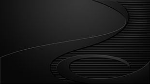 white and black air hockey table, abstract, simple background