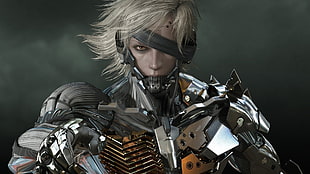 Metal Gear Rising Raiden, Metal Gear Rising: Revengeance, Raiden, video games, artwork