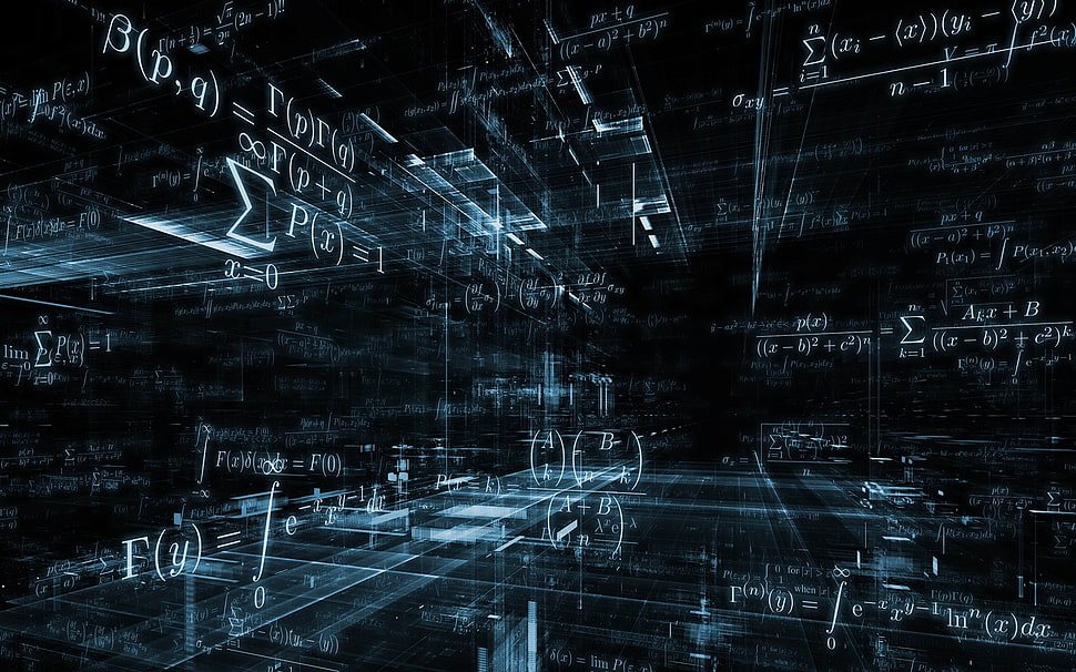 numbers 3D illustration HD wallpaper