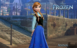 Disney Frozen Anna wallpaper, Princess Anna, Frozen (movie), movies