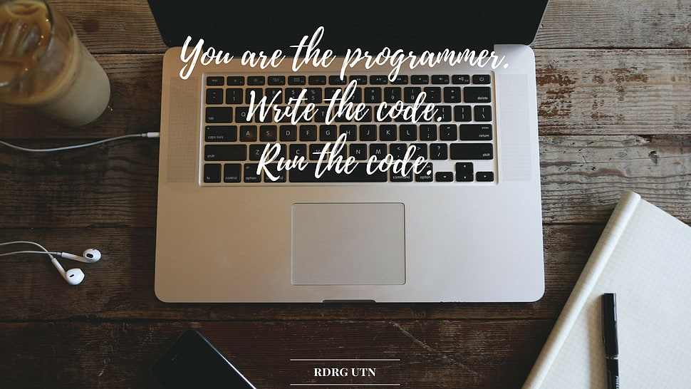 MacBook Pro, code, notebooks, programmers, motivational HD wallpaper