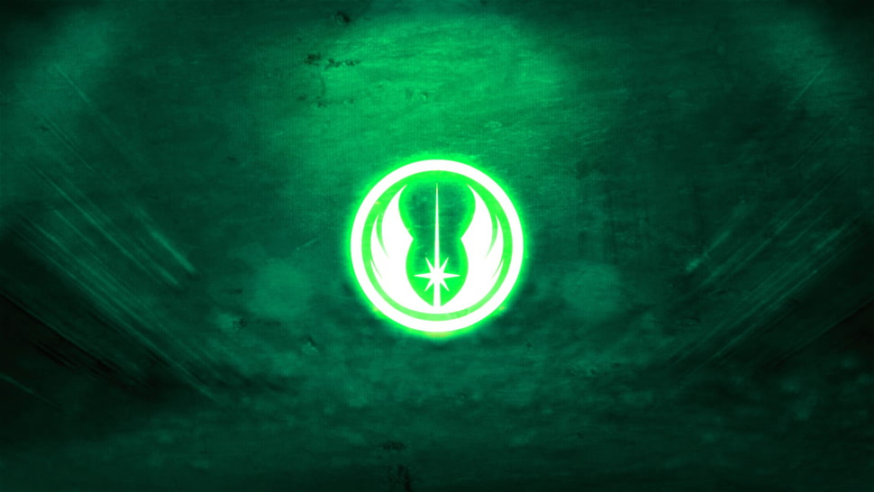 green neon light, Star Wars HD wallpaper