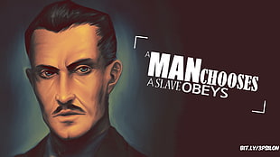 A man chooses a slave obeys, BioShock, BioShock Infinite, BioShock Infinite: Burial at Sea HD wallpaper