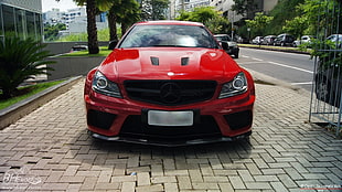 red Mercedes-Benz, Mercedes-Benz C63 AMG
