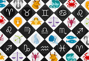 zodiac sign logos, Zodiac signs, Astrological sign, Astrology HD wallpaper