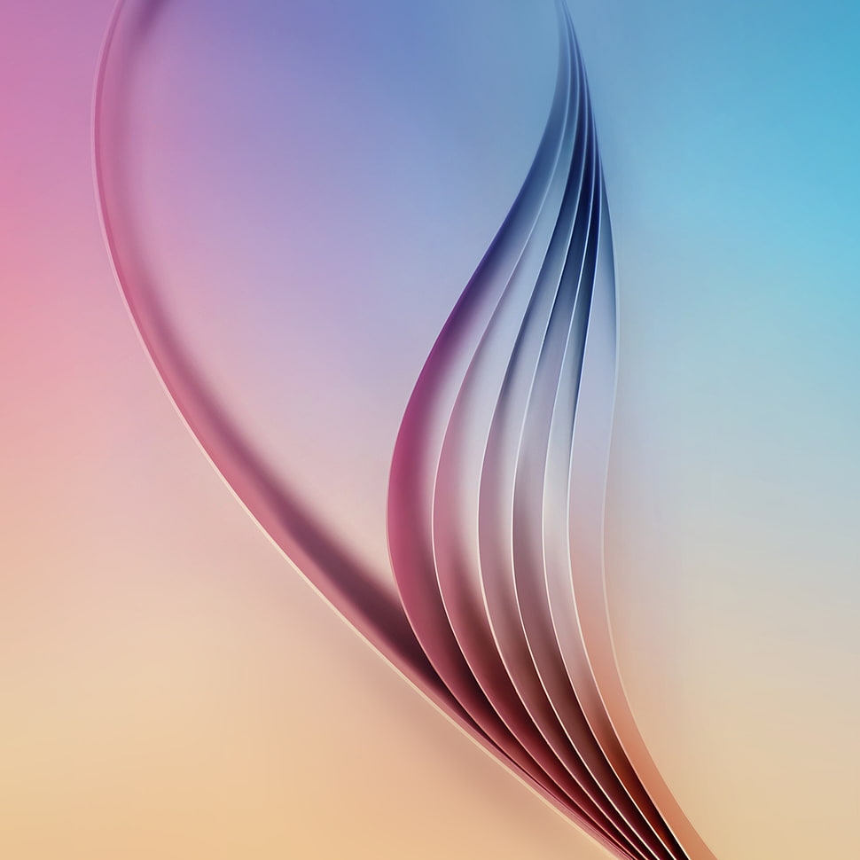 color waves HD wallpaper