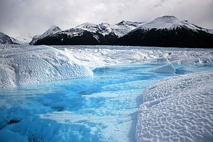 Frozen water photo
