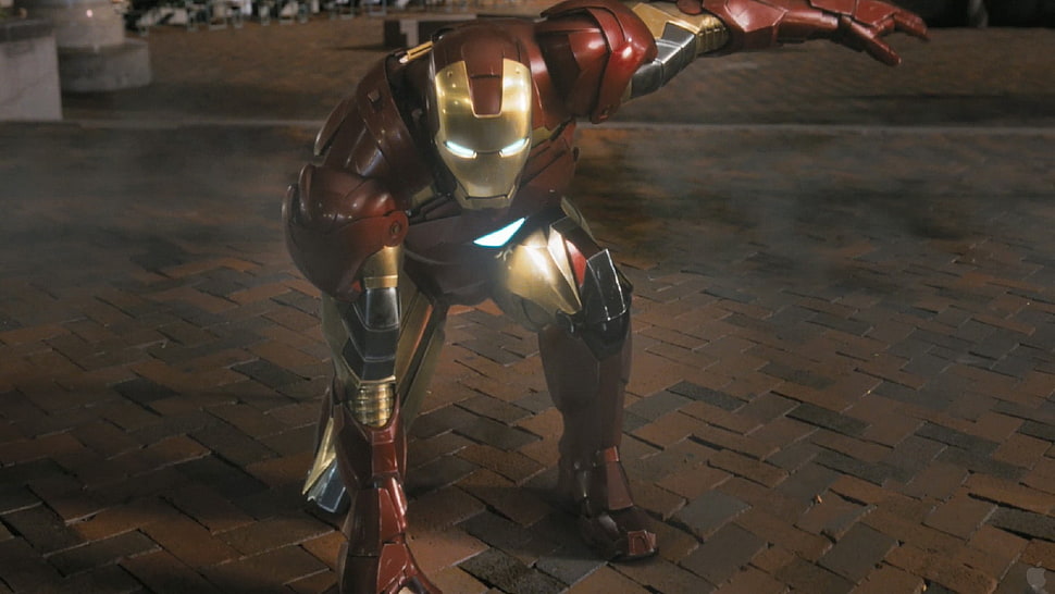Iron-Man action figure, movies, The Avengers, Iron Man, Marvel Cinematic Universe HD wallpaper