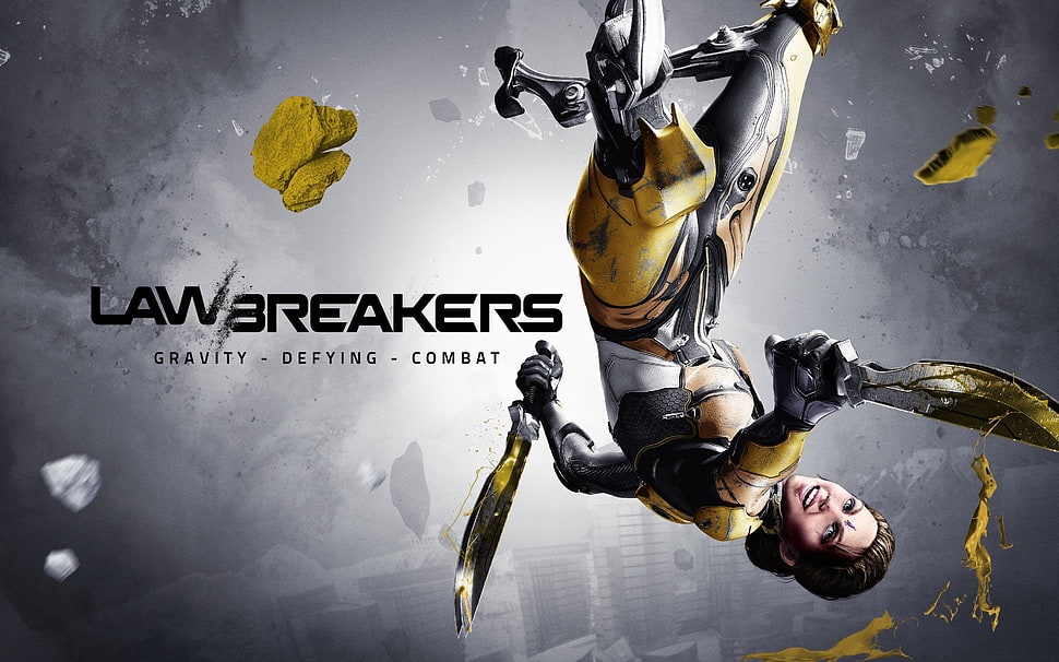 Law Breakers digital wallpaper HD wallpaper