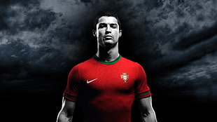Cristiano Ronaldo digital wallpaper, Cristiano Ronaldo, Real Madrid