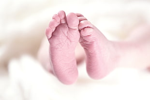 closeup photo of foot