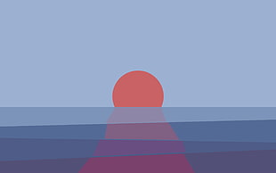 orange and gray illustration