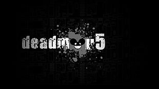 Deadmau5 logo, deadmau5, music, black, monochrome