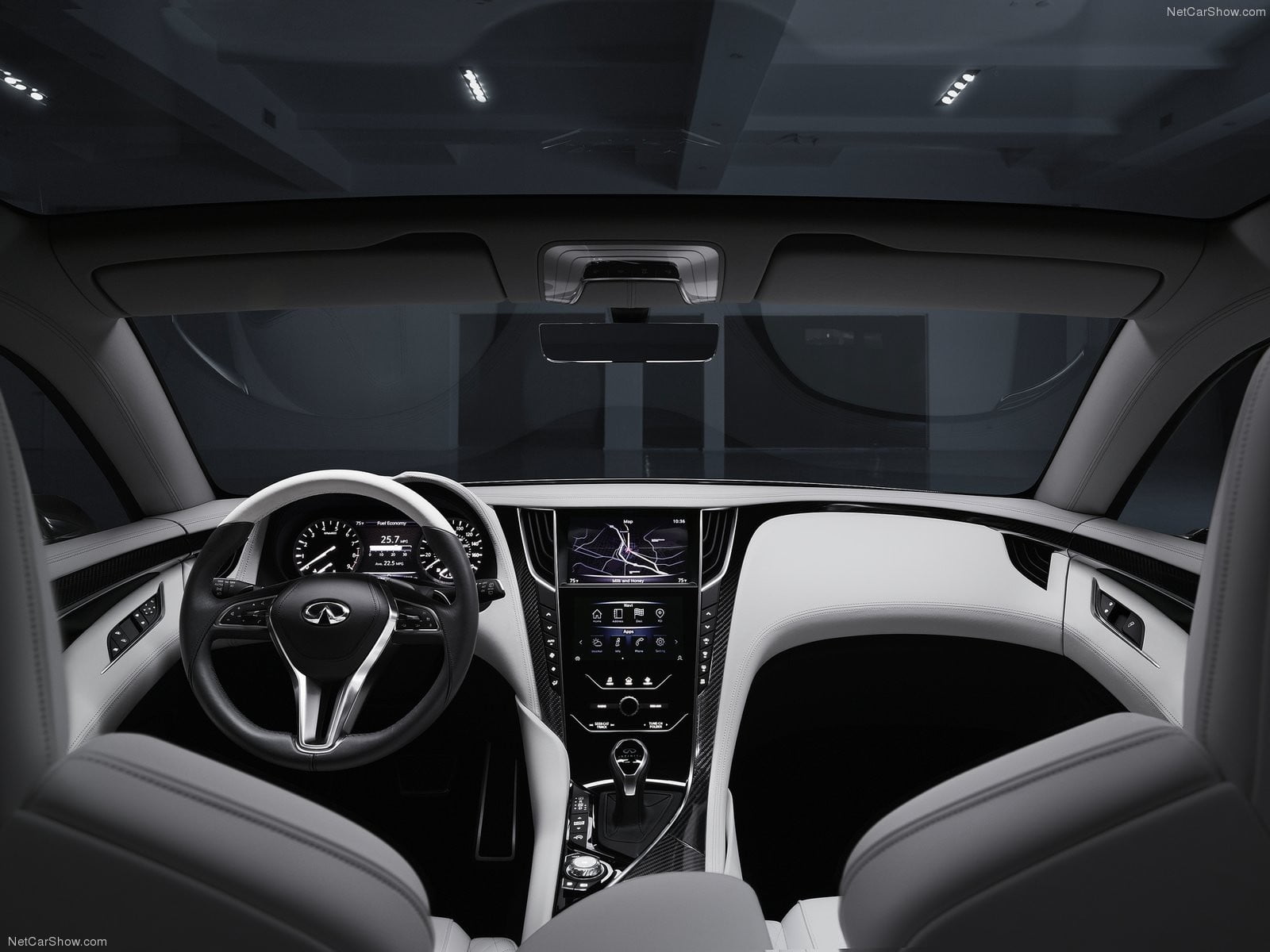 Black And Gray Infiniti Vehicle Interior Infiniti 2015