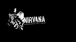 Nirvana logo HD wallpaper