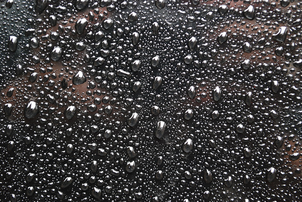 water moist on surface HD wallpaper