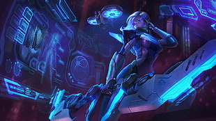 League of Legends, Project Skins, Ashe, ADC HD wallpaper