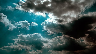photo of white clouds
