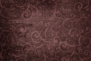 gray and pink textile