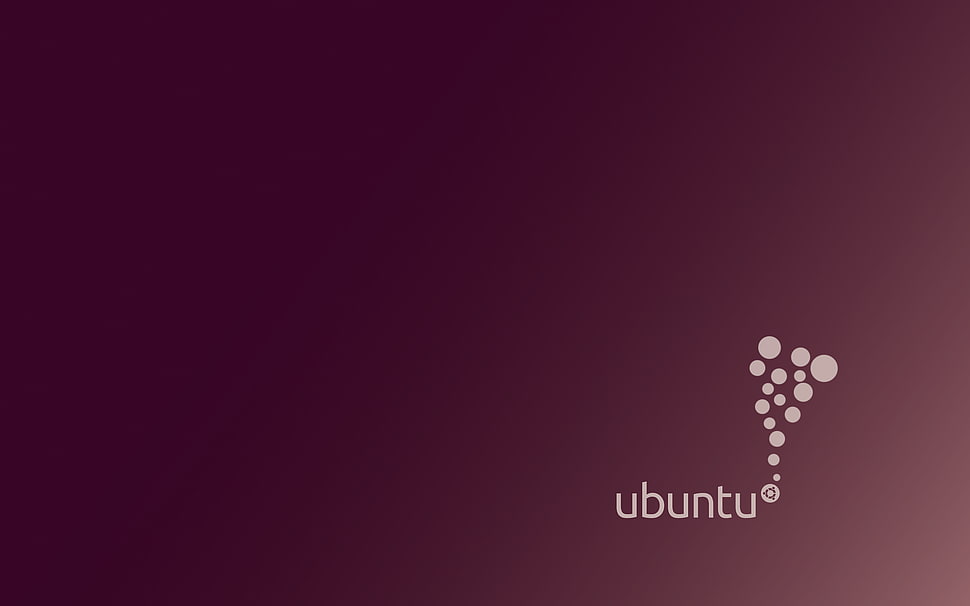 Ubuntu logo HD wallpaper
