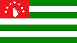 green and red country flag